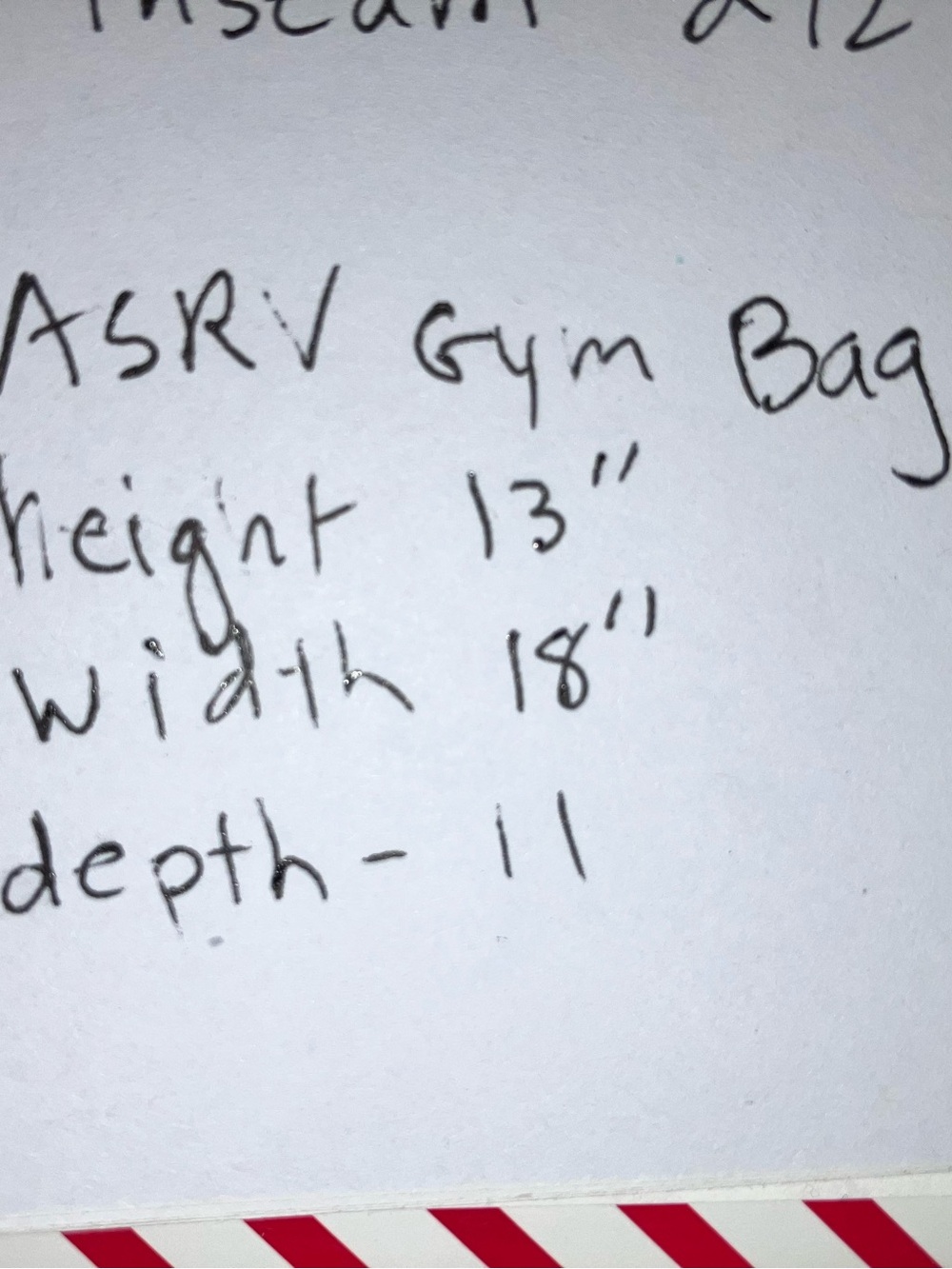 ASRV Gym Duffel Bag Carryall Travel Carrier Black Lightweight backpack school - Picture 11 of 11
